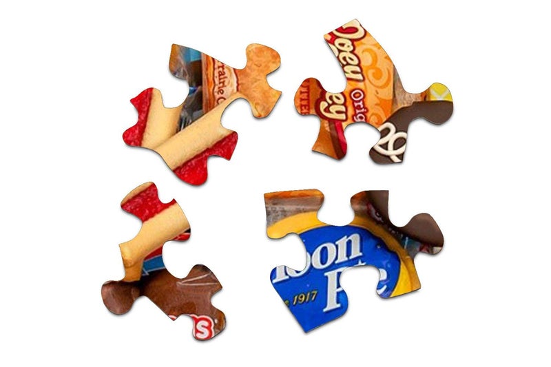 Springbok - Snack Treats - 500 Piece Jigsaw Puzzle- Nostalgic Photo of Our Favorite Snacks from Past - Image 3
